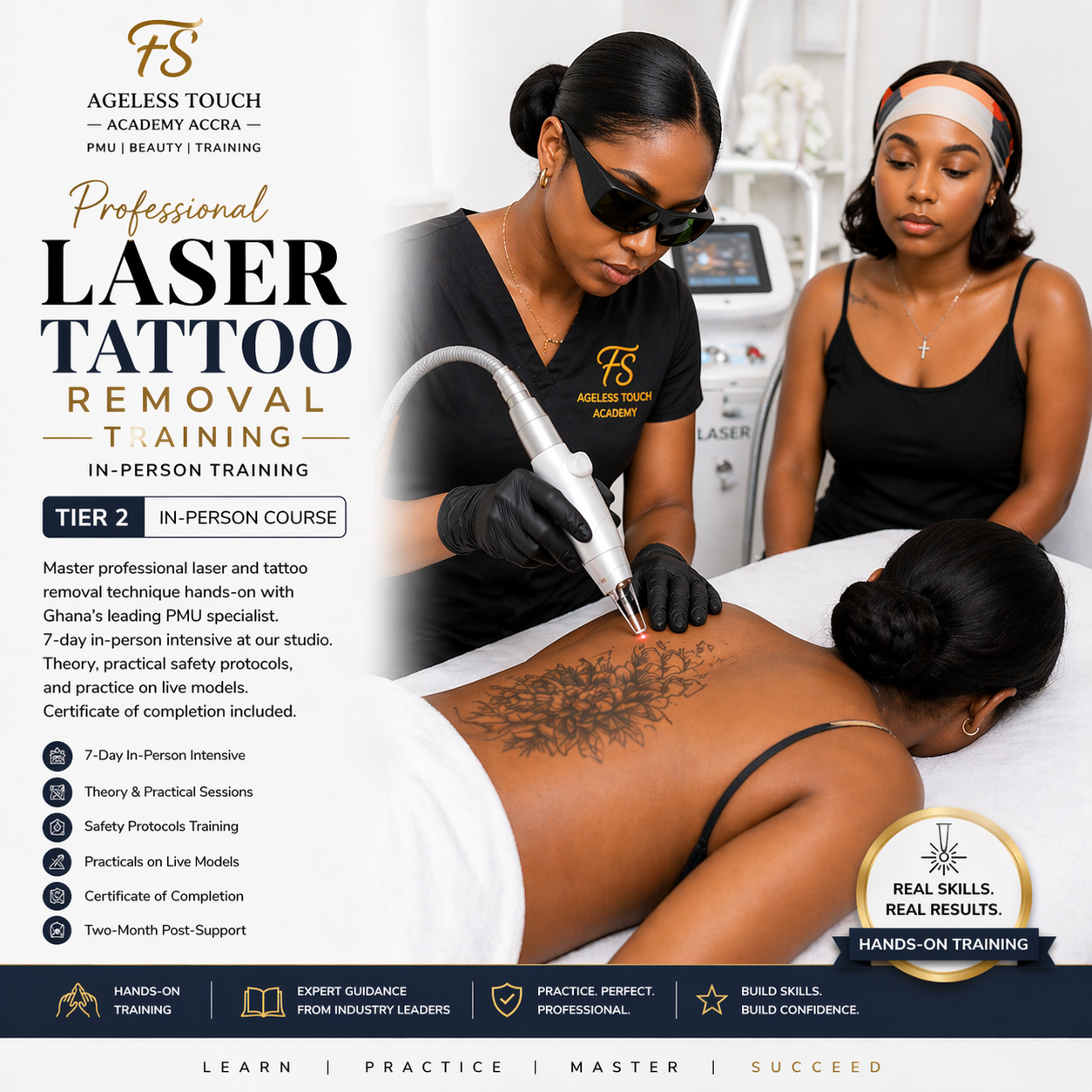 Pmu Laser & Tattoo Removal Master Class laser course
